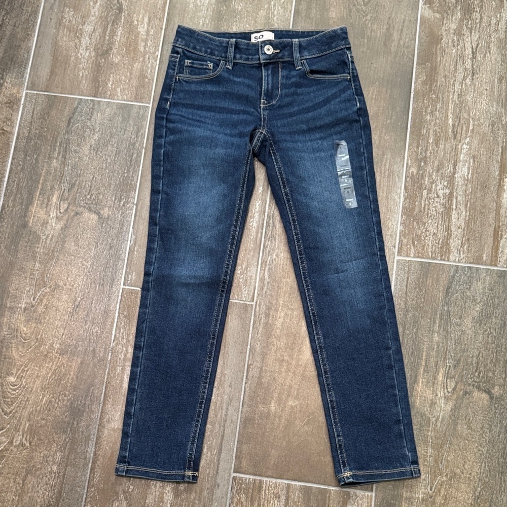 SO Kids Navy skinny Blue Jeans